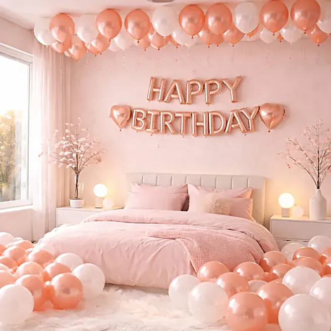 Birthday decor start from 1350 only 